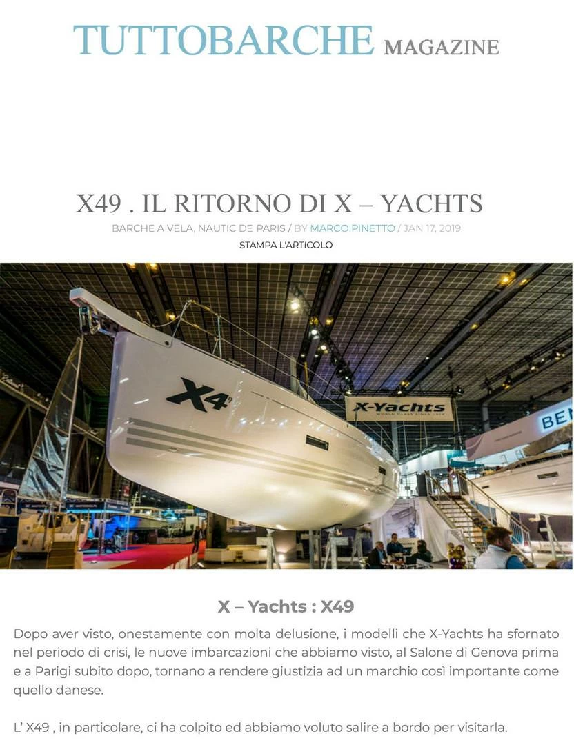 埃克斯（X-Yachts）x4-9帆船