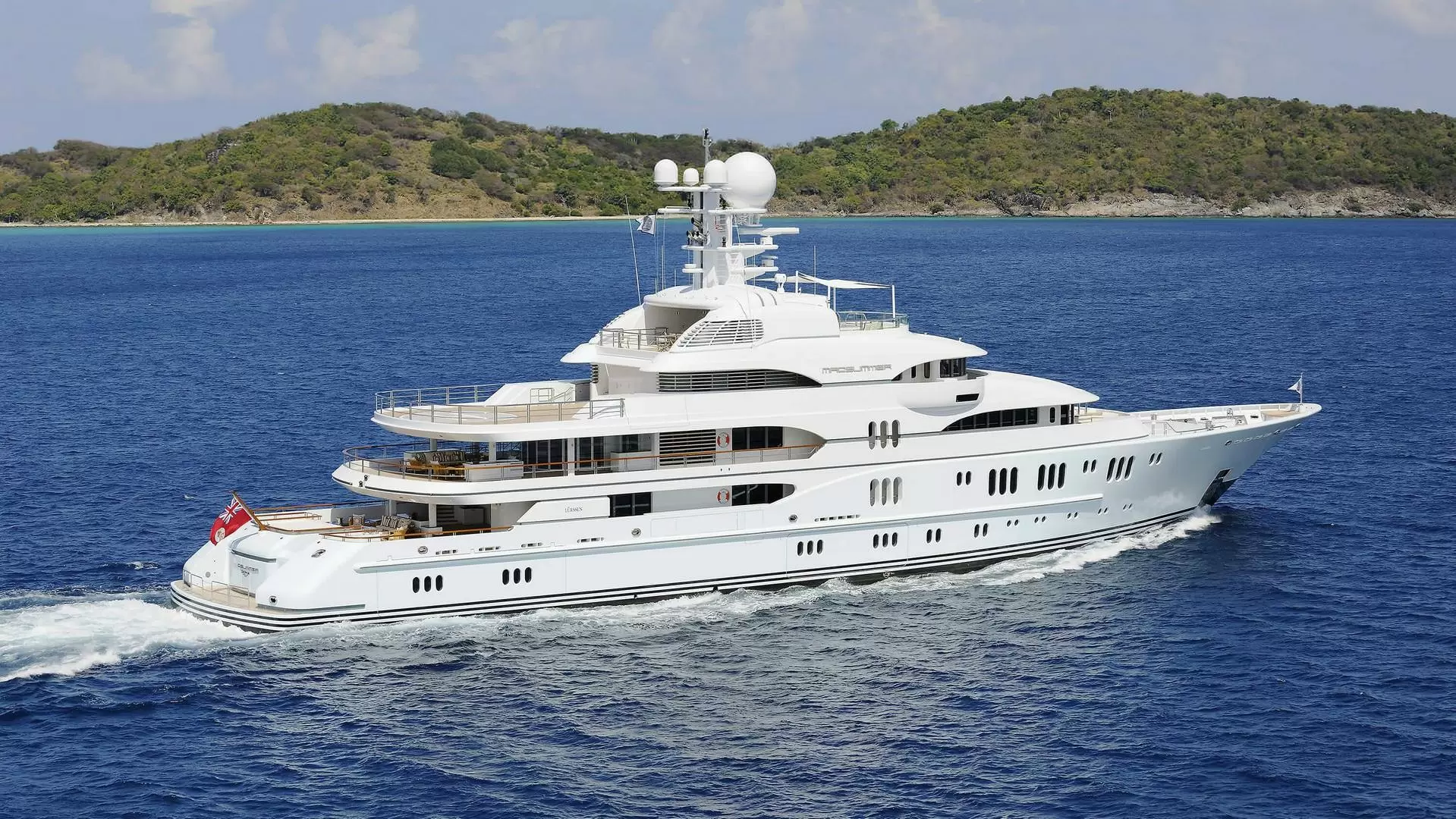 超大型游艇乐顺（Lurssen）Rising Sun游艇