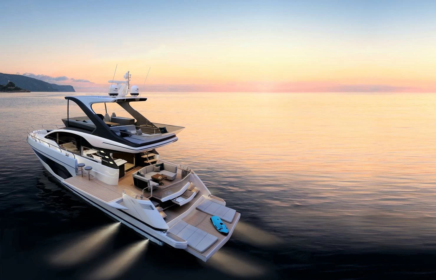 菲尔兰(Fairline)Squadron58飞桥游艇