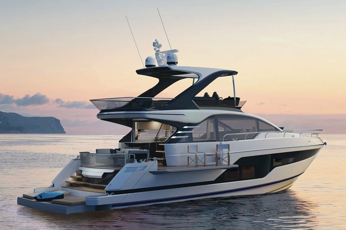 菲尔兰(Fairline)Squadron58飞桥游艇