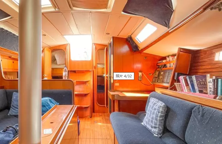 博纳多(Beneteau)遨享仕390二手帆船游艇价格39990欧元