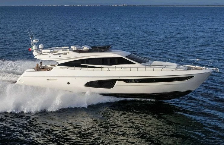 世界知名游艇品牌法拉帝(Ferretti)650豪华游艇