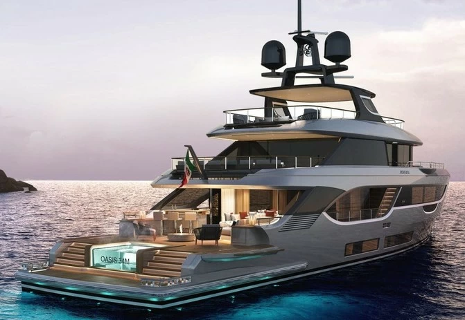 意大利游艇品牌贝尼蒂(Benetti)Oasis34M豪华游艇