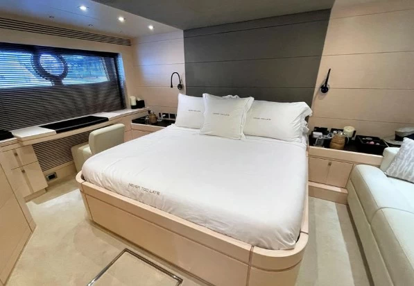 21米圣汐(Sunseeker)Predator68二手游艇主人舱