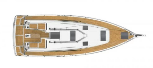 13米亚诺(Jeanneau)SunOdyssey440帆船布局图1