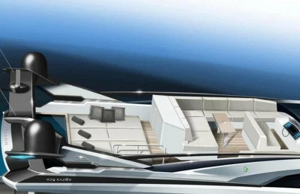 24米(80英尺)波兰卡帝尔(Galeon)820Skydeck豪华私人游艇