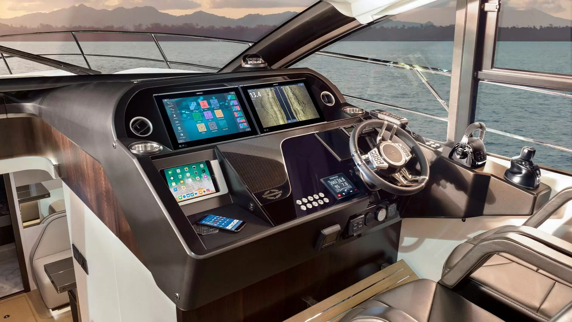 19米英国游艇圣汐(Sunseeker)Predator60运动游艇价格1100万元