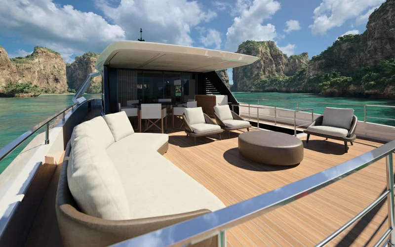27米的法拉帝(Ferretti)90游艇价格7500万元