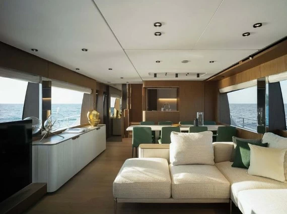 23米法拉帝(Ferretti )780二手游艇沙龙区