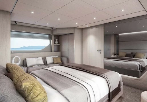 23米法拉帝(Ferretti )780二手游艇客舱