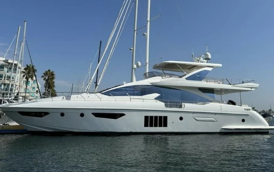 阿兹慕（Azimut）80二手飞桥游艇