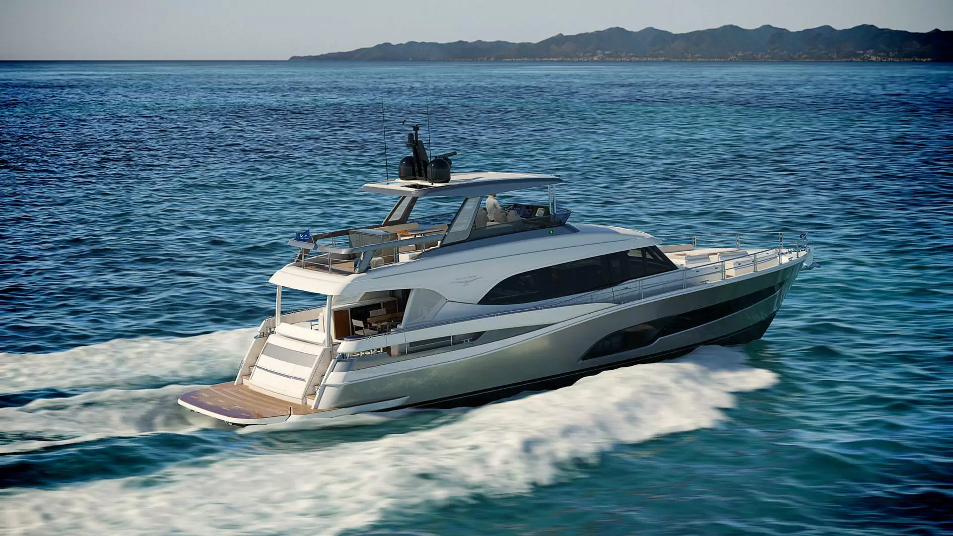 24米里维埃拉(Riviera)78豪华飞桥游艇价格4800万元
