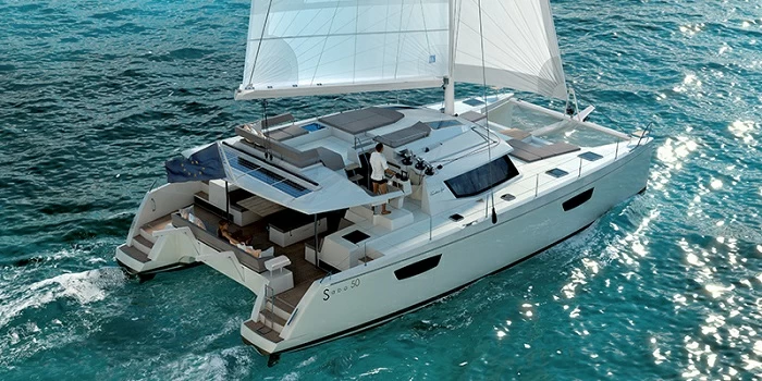 枫丹白露(Fountaine Pajot)Saba50双体帆船950万