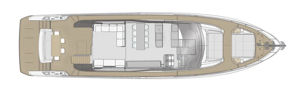 法拉帝(Ferretti)720豪华飞桥游艇