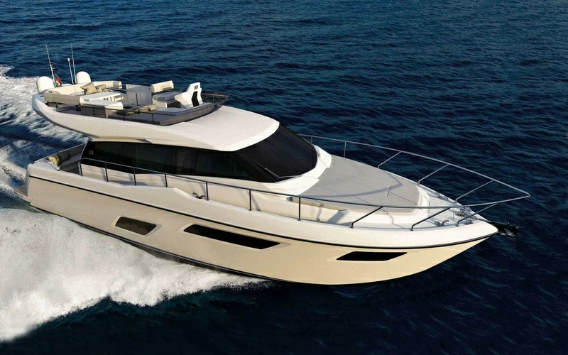 法拉帝(Ferretti)450私人飞桥游艇