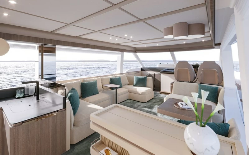 阿兹慕(Azimut)Magellano60飞桥游艇沙龙