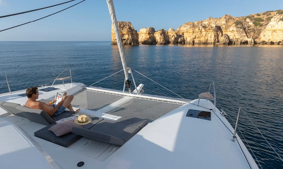 枫丹白露(Fountaine Pajot)Elba45双体帆船前甲板