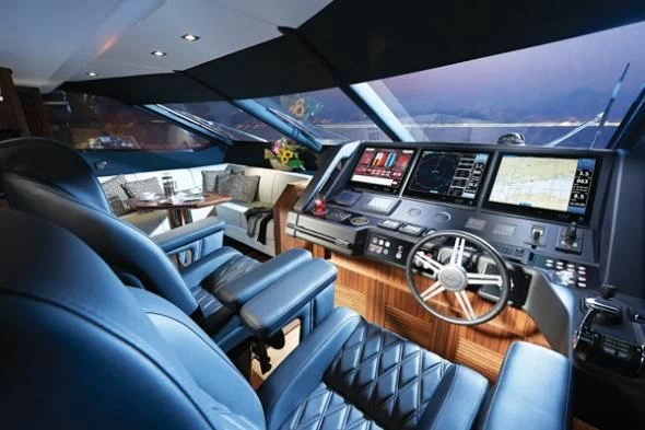 圣汐克(Sunseeker)86游艇中控