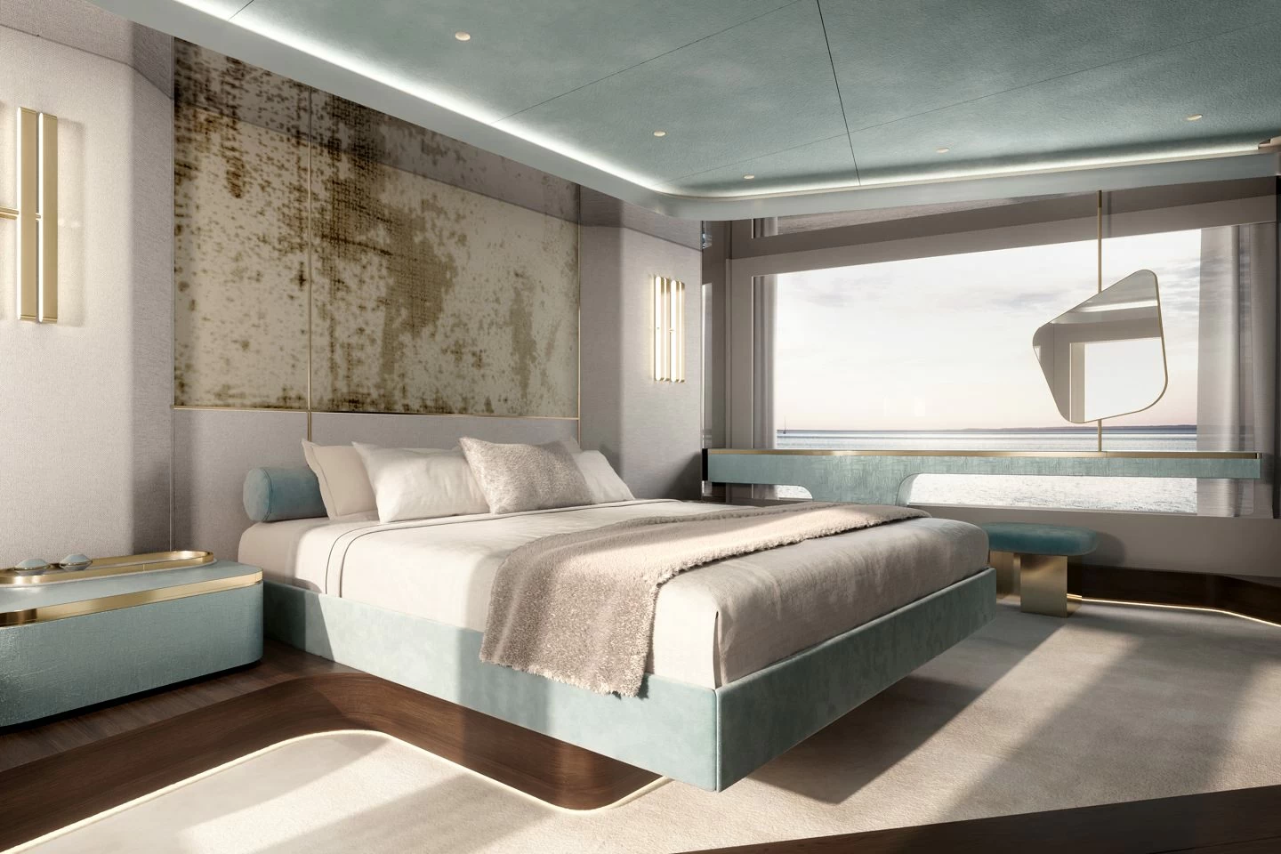 阿兹慕麦哲伦30米游艇豪华客舱