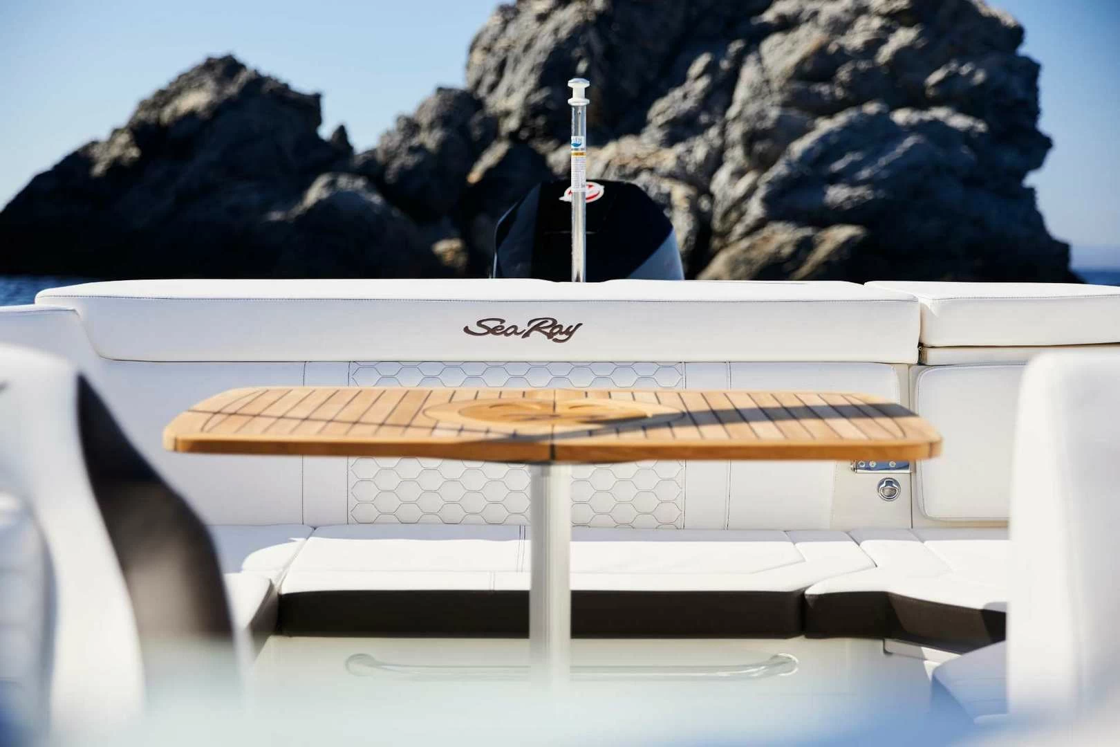 希瑞(SeaRay)SPX230OB运动快艇座位区
