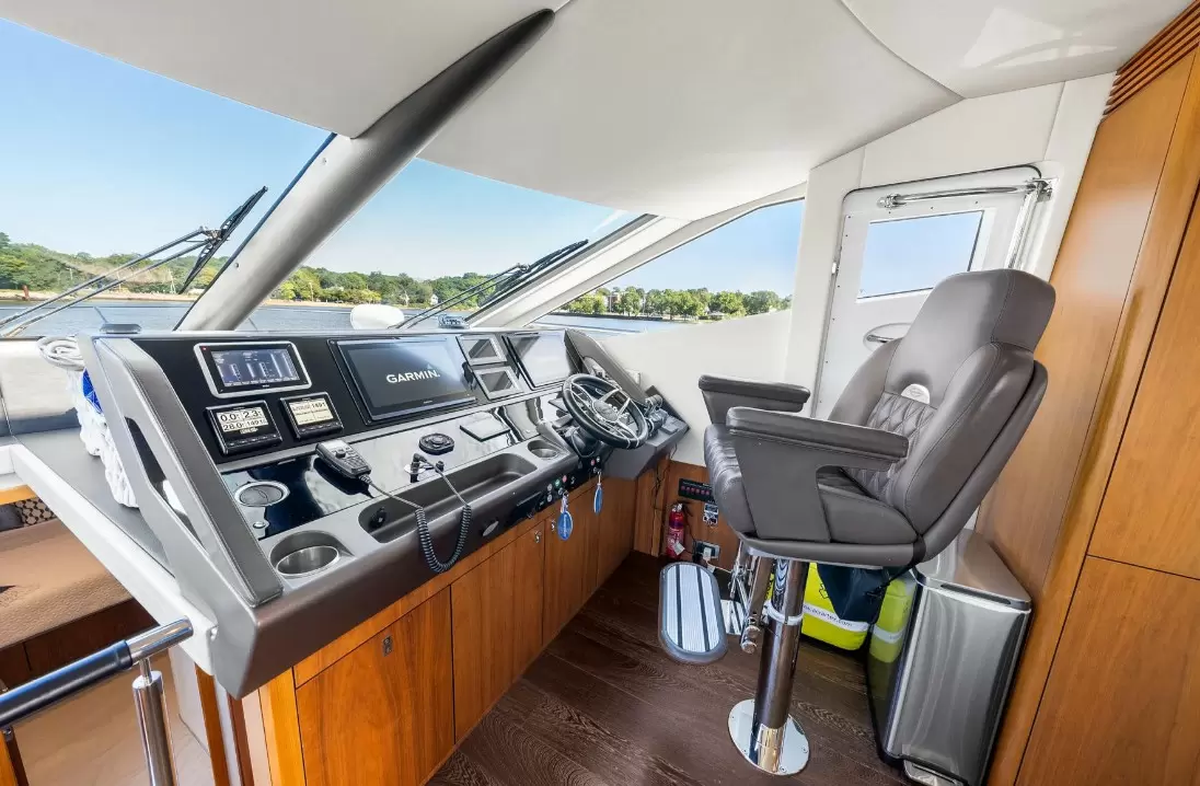 圣汐克(Sunseeker)Manhattan65二手飞桥游艇第二驾驶区