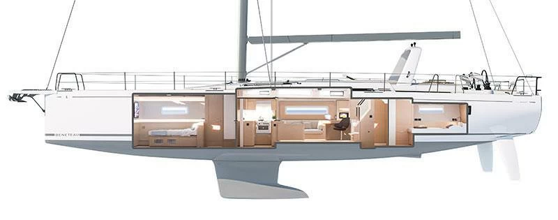 博纳多（Beneteau）遨享仕YACHT 60
