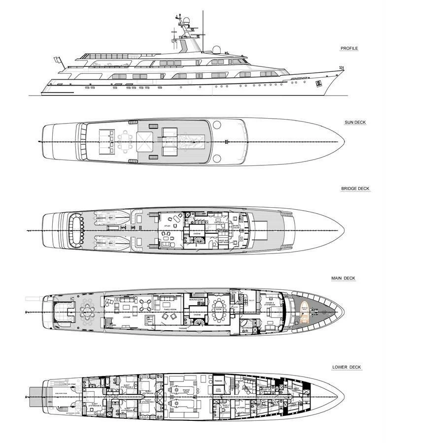 斐帝星（Feadship）Le Pharaon