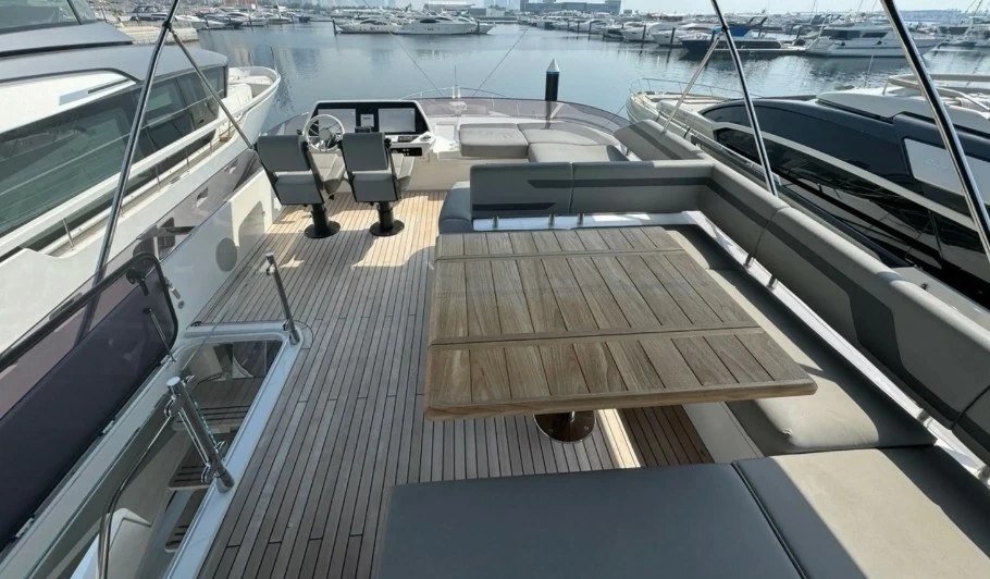圣汐克(Sunseeker)74XPS豪华游艇飞桥区域