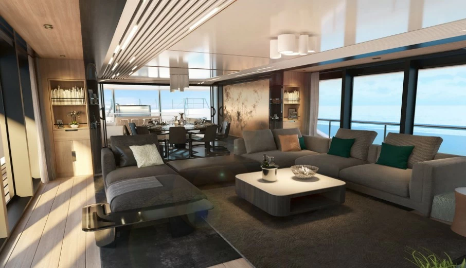 圣汐克(Sunseeker)50M Ocean超级探险游艇豪华沙龙