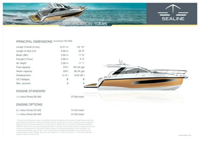 西莱（Sealine）s335