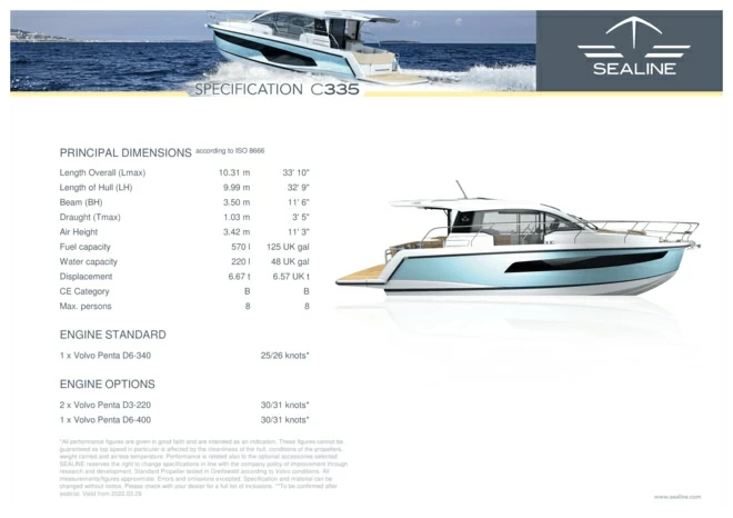 西莱（Sealine）c335