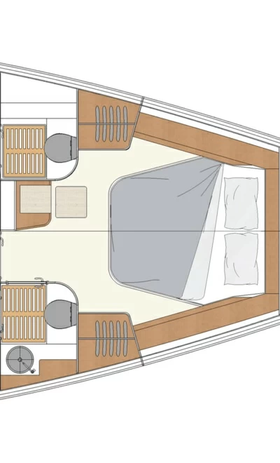 汉斯（Hanse）Moody Decksaloon 54