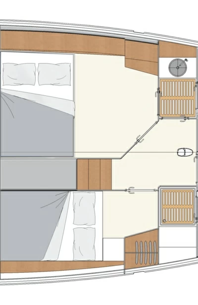 汉斯（Hanse）Moody Decksaloon 54