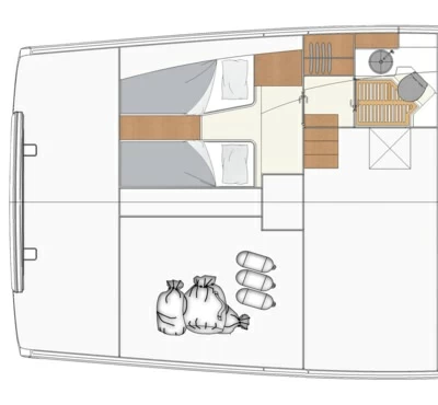 汉斯（Hanse）Moody Decksaloon 54