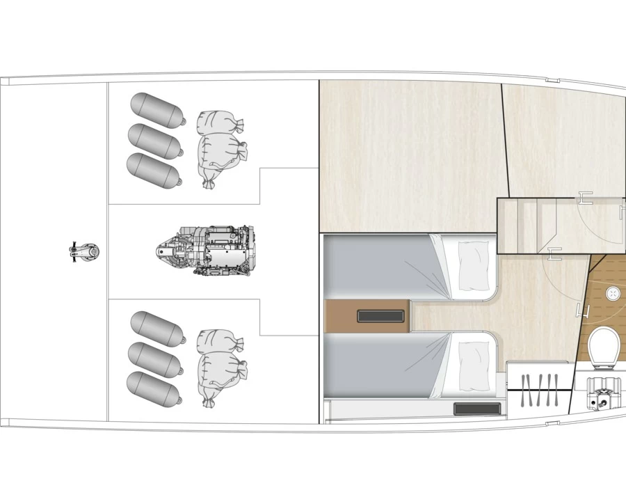 汉斯（Hanse）Moody Decksaloon 41