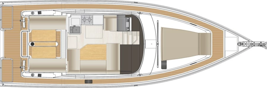 汉斯（Hanse）Moody Decksaloon 41