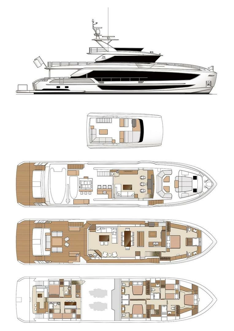嘉鸿（Horizon）FD100 Tri-deck