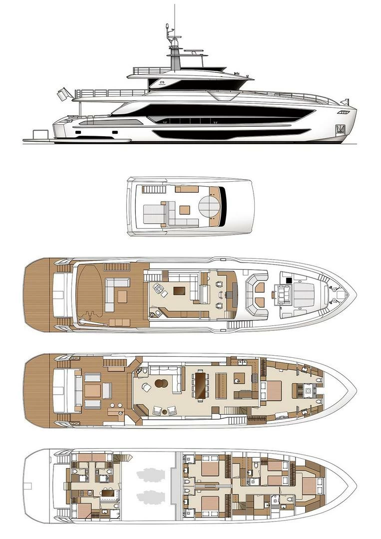 嘉鸿（Horizon）FD110 Tri-deck
