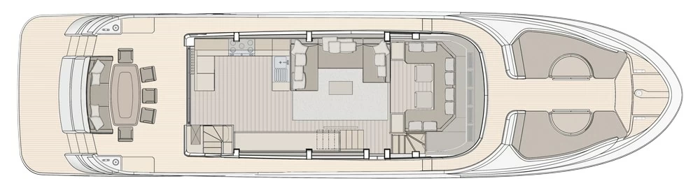 蒙地卡罗（MonteCarlo）MCY 76 skylounge