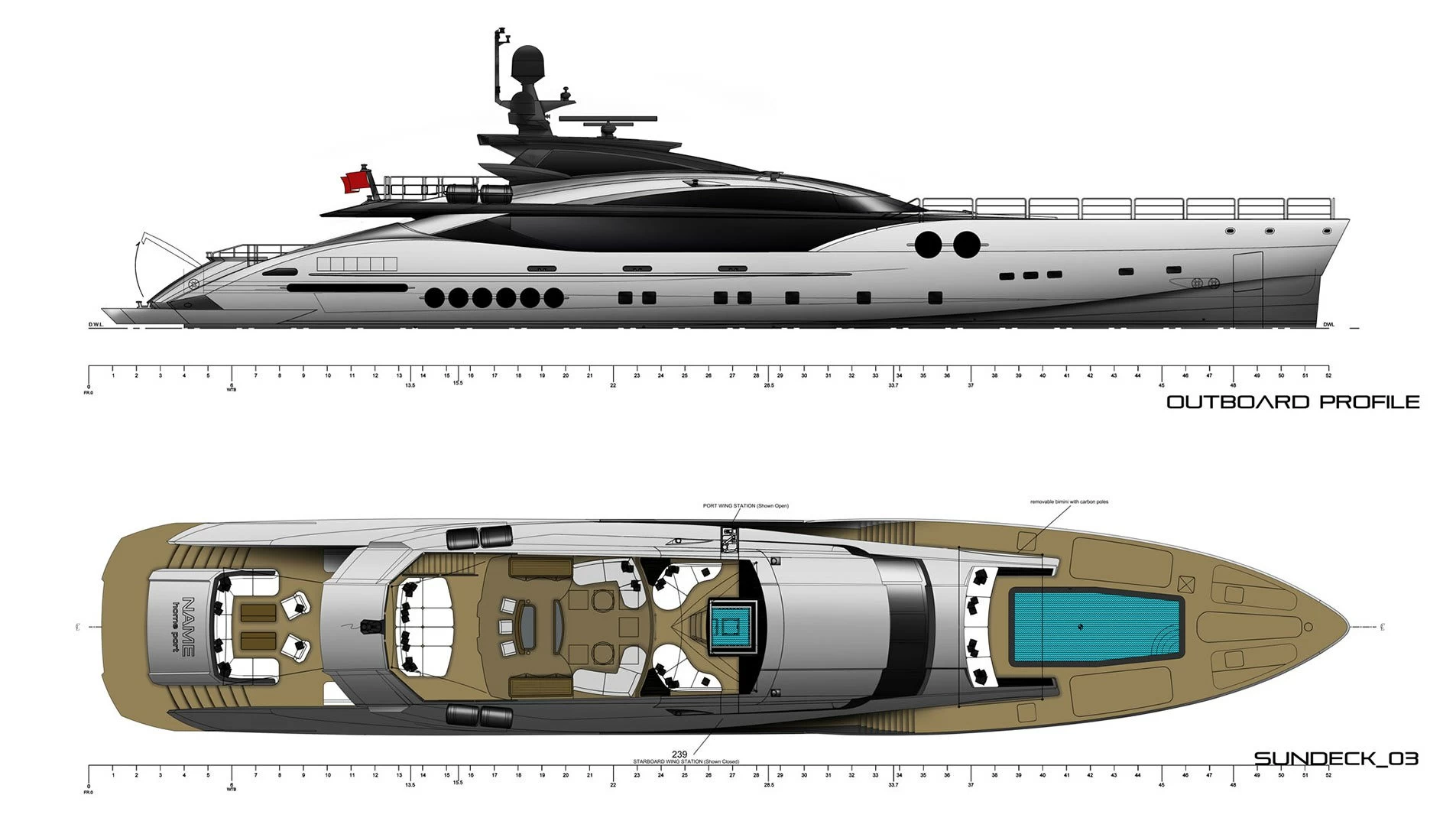 帕尔默·约翰逊（PalmerJohnson）SPORTYACHT 170FT	
