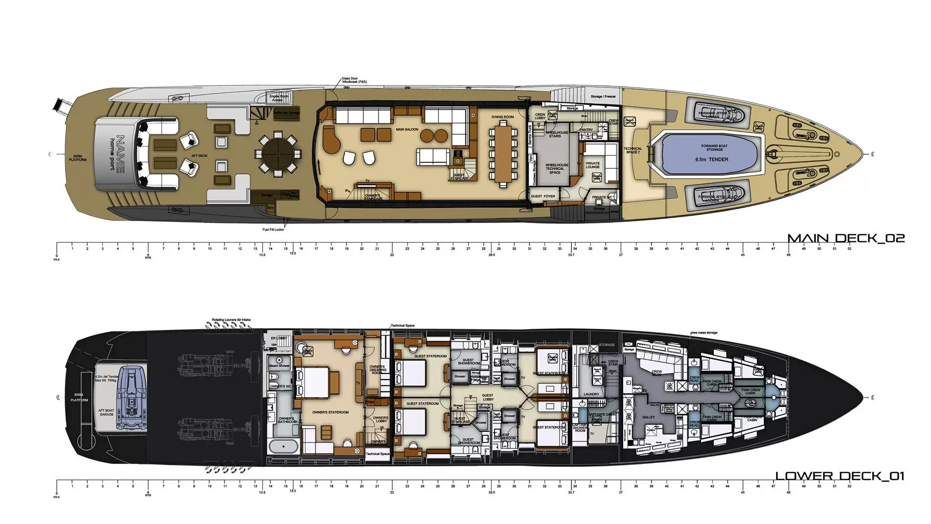 帕尔默·约翰逊（PalmerJohnson）SPORTYACHT 170FT	