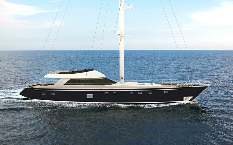 Ark Yacht SY 30.5m超级帆船:100尺