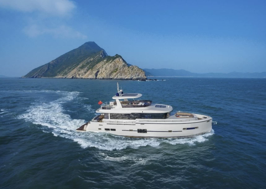 海星zoom76价格:1500万元的国产豪华游艇